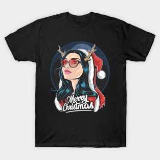 Santas Daughter T-Shirt